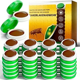 48 Pièces Piege Anti Cafard Puissant Professionnel - Piège à Cafard pour Exterieur Efficace Interieur