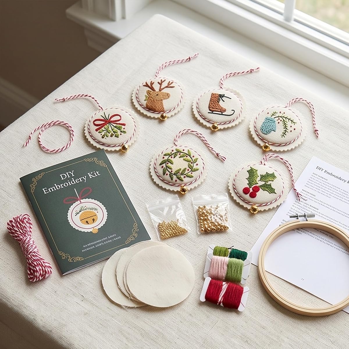 Handmade Organic Cotton Weaving Kit view 2