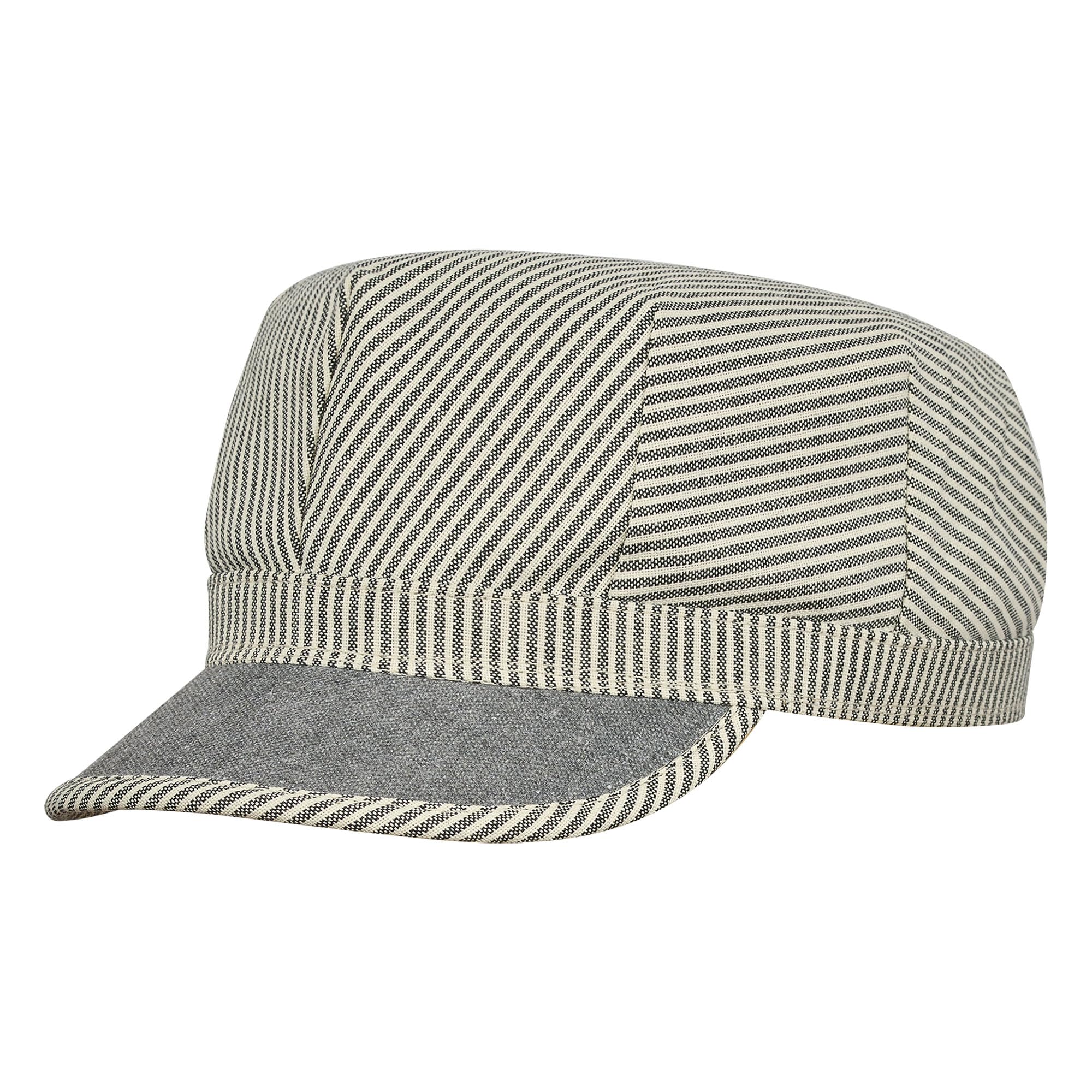 Sterkowski Engineer Trucker Cap | Leinen und Baumwolle Basecap für Herren und Frauen | Leichte Ingenieur Mütze