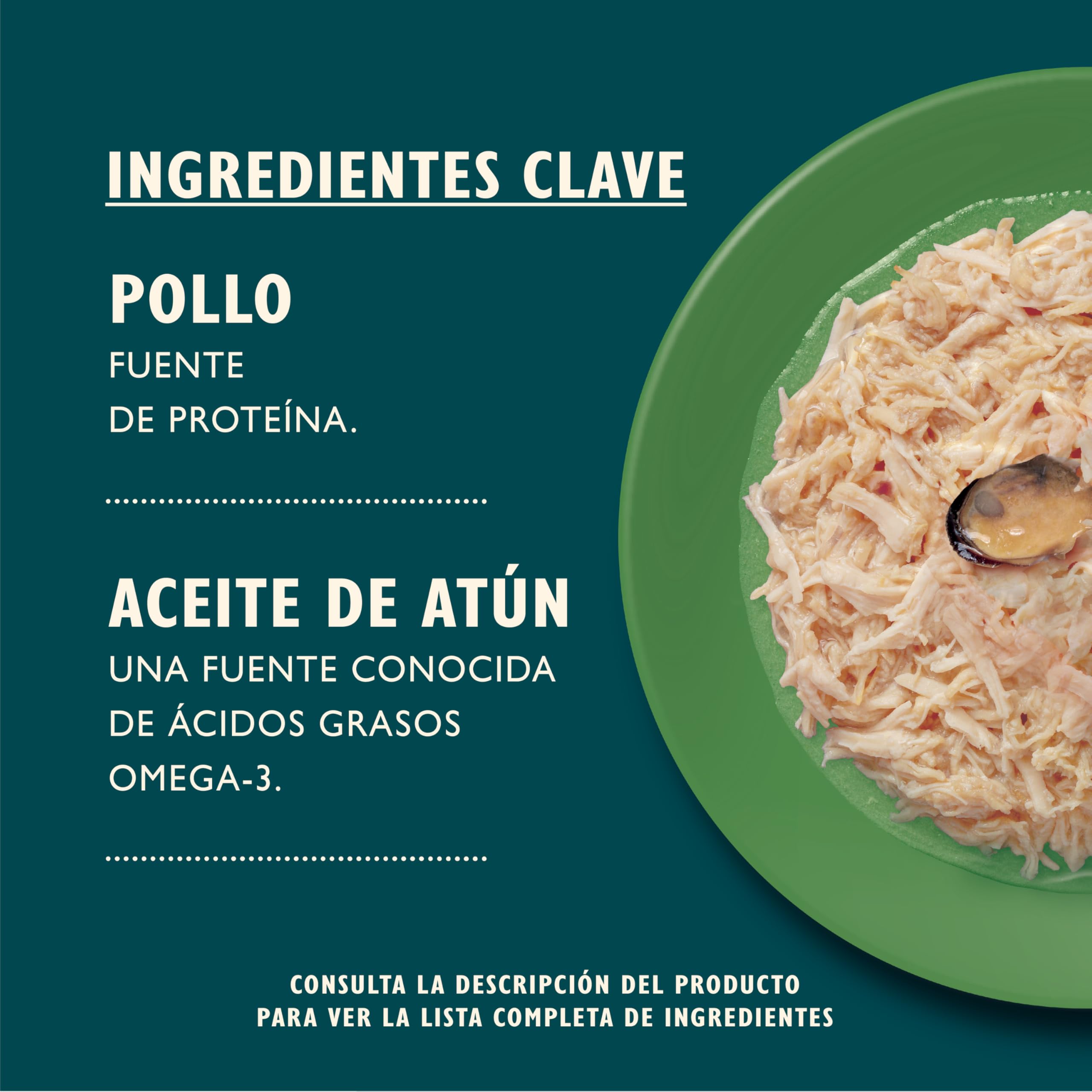 Lily’s Kitchen Filetes de Pollo con Mejillones para Gatos Adultos – Comida Húmeda Natural en Caldo, Sin Cereales (Pack 24 x 70 g)