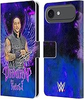 Vista 25 de Head Case Designs Officially Licensed WWE Portrait Damian Priest Leather Wallet Case Compatible with Apple iPhone 7 Plus/iPhone 8 Plus