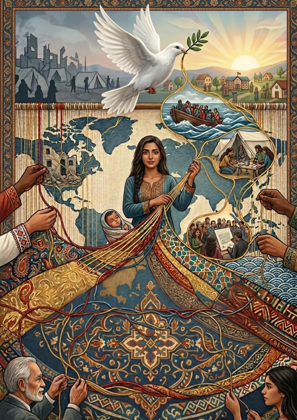 The Weaving of One Breath: A Global Odyssey of Peace, Healing, and Human Dignity: An Epic Saga of Resilience, the Protection of Women, and the Pulse of a Shared World
