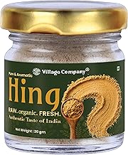 Village Company Asafoetida 20 GM | Strongest Pure Hing | Lab Tested Pure Heeng Organic Without Wheat | Inguva Powder | Healthy Perungayam | Chemical-Free | Extra Strong & Hand Pounded | No Atta No Maida | Sourced from Afghanistan