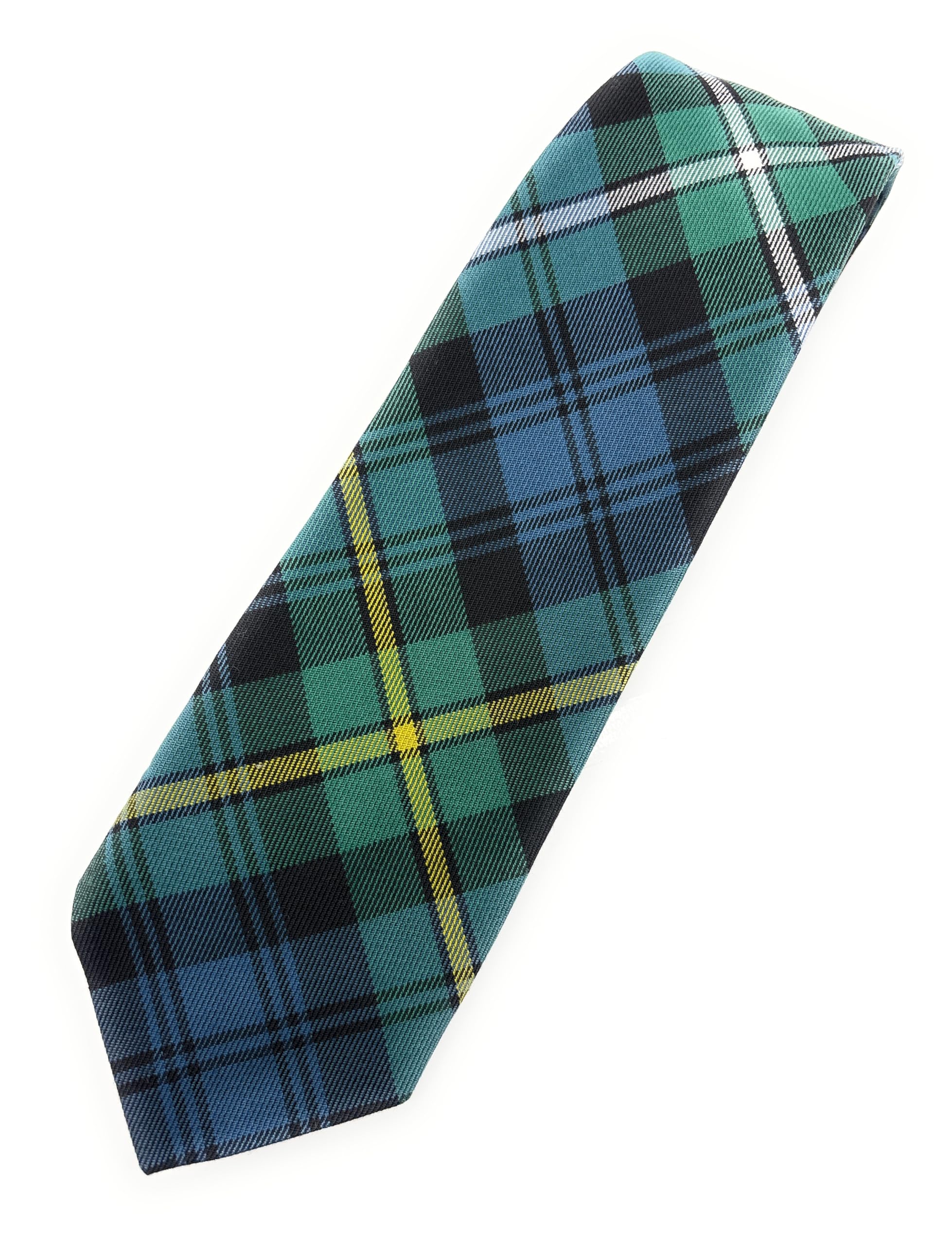 Scottish Essence Campbell Of Argyll Ancient Scottish Tartan Necktie, Traditional Clan Pattern, Made In Scotland, Multiple Tartans Available (Campbell Of Argyll Ancient)