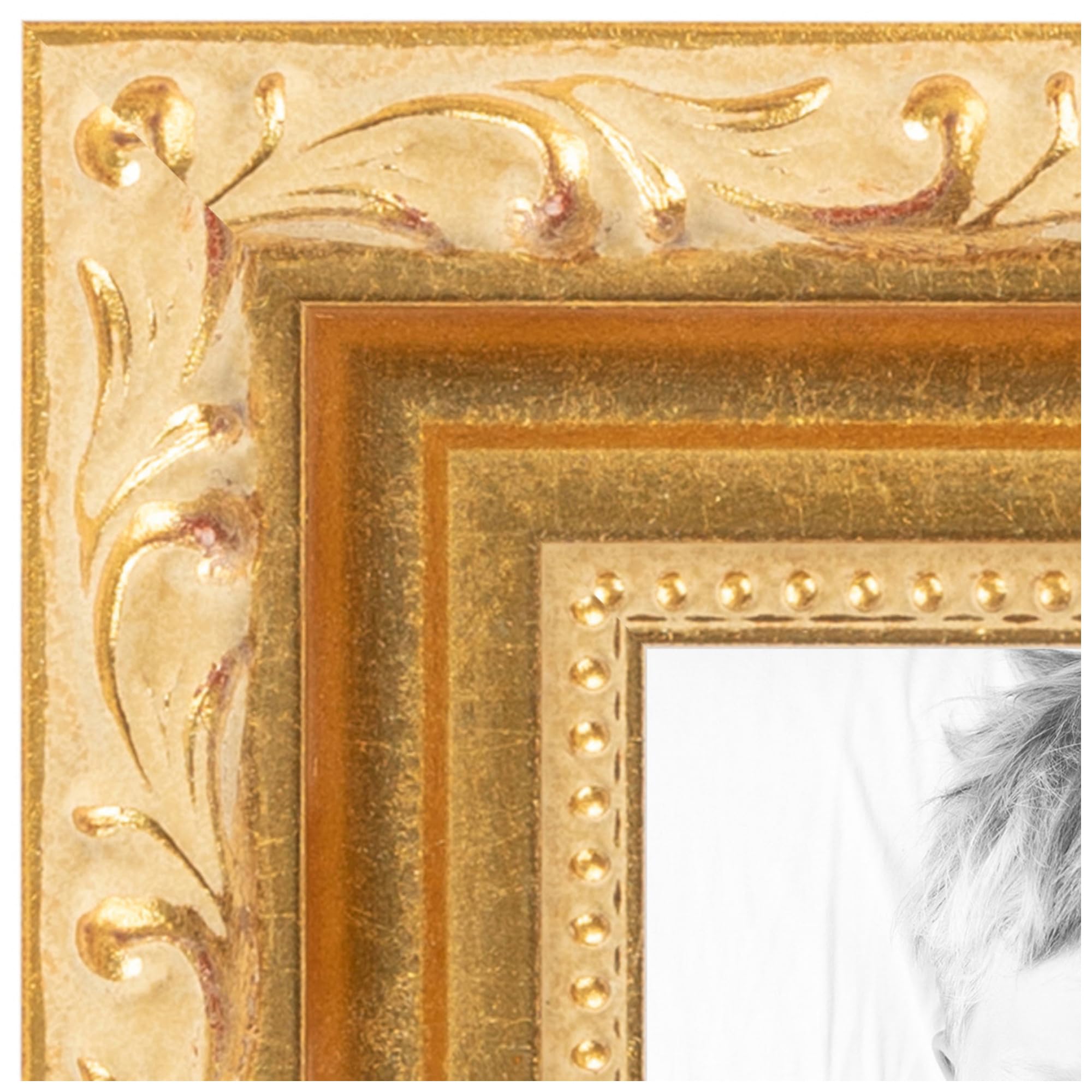 Amazon.com - ArtToFrames 28x49 Inch Gold Picture Frame, This 1.13