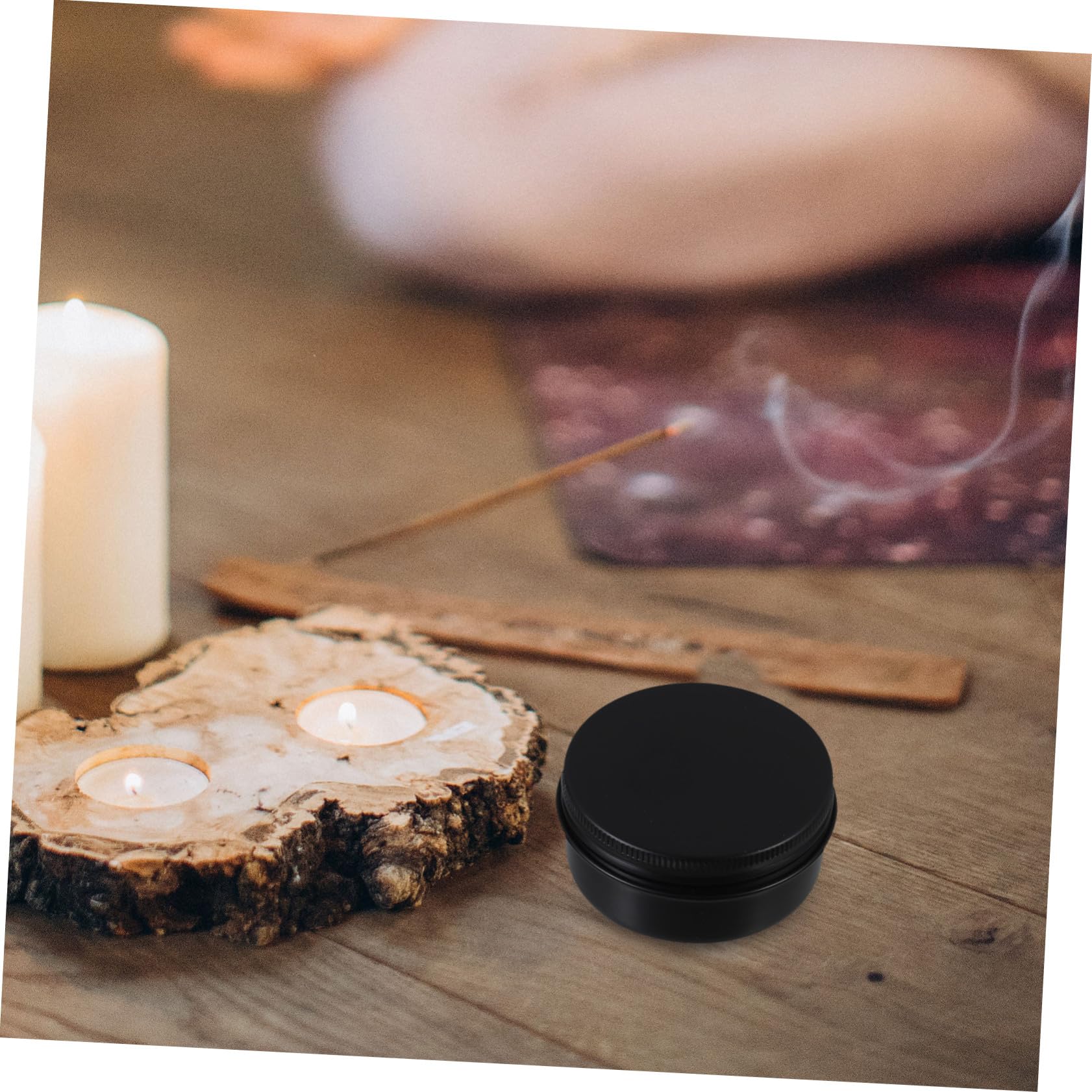 FRCOLOR 5 Set Diffusore di Oli Essenziali in Legno per Spazi Domestici e Ufficio Diffusore Fragranza Elegante per Soggiorno Bagno Studio e Yoga Essenziale per Profumo Naturale