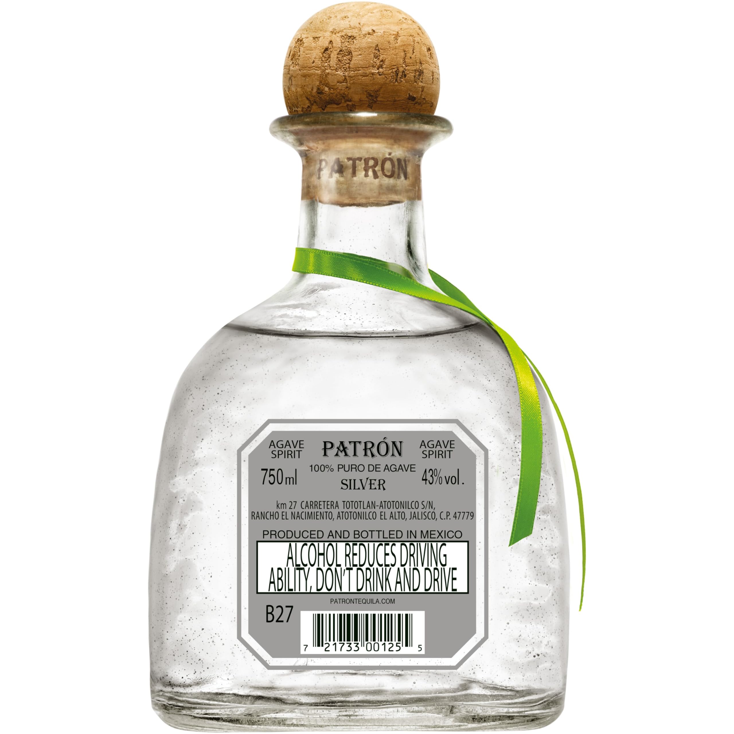 Patrón Tequila Silver & Reposado 未使用 Patrón Tequila Silver 700ml | Amazon.com.br