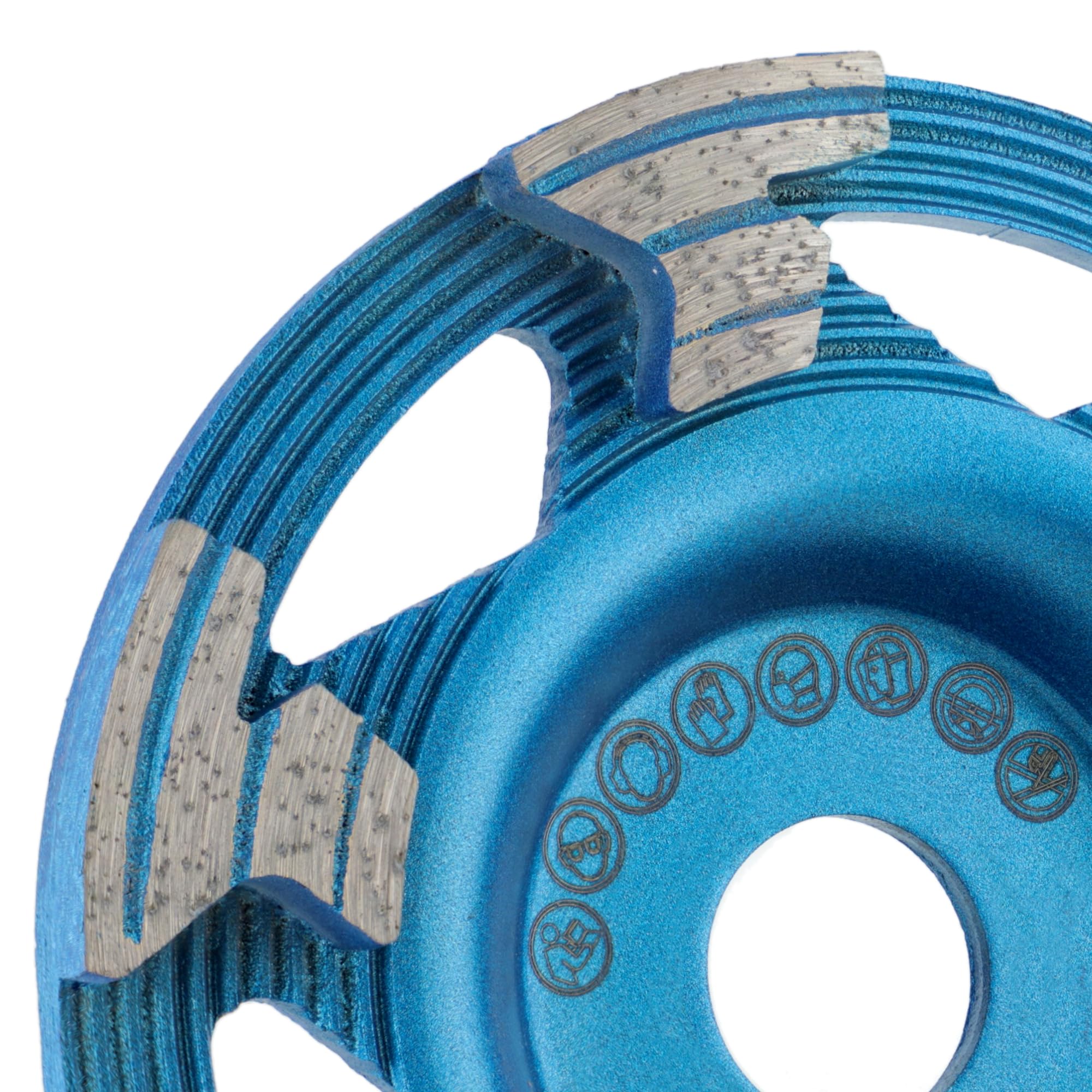 Mola a tazza diamantata PRODIAMANT ST50 125 mm x 22,2 mm Smerigliatrice per cemento ad alte prestazioni con attacco universale