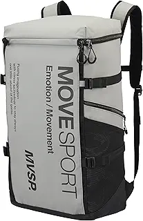 [ムーブスポーツ] バックパック デサント 40L リュック スクエア 通学 部活 ビジネス PCポケット 抗菌消臭 再起反射 大容量 RDGR(DMAPJA05)