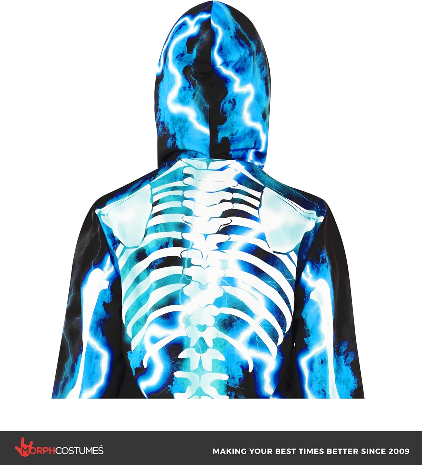 Morph Skeleton Costume Women, Skeleton Jumpsuit Womens, Halloween Costume Adult Women - Image 6