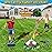 Otoseth Dinosaur Rocket Launcher for Kids, 4 Rockets with Launcher Pad, Launch Up to 100 Ft, Dinosaur Toys for Kids, Outdoor Toys, Birthday Gifts for 3 4 5 6 7 Year Old Boys Girls