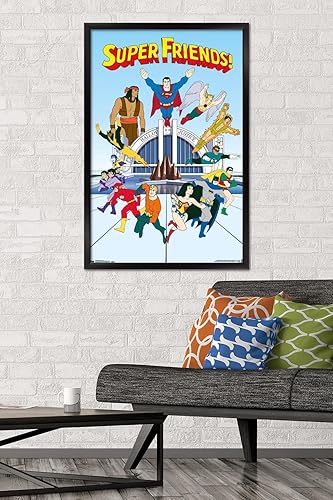 Miniatura 2 de Trends International Póster de pared Super Friends Team, 22.375 x 34