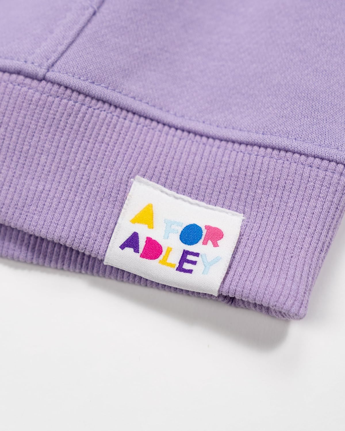 A FOR ADLEY BFF Hoodie Stylized With the Rainbow Logo, Used To Show Off Your Love of Adley and Her YouTube Videos