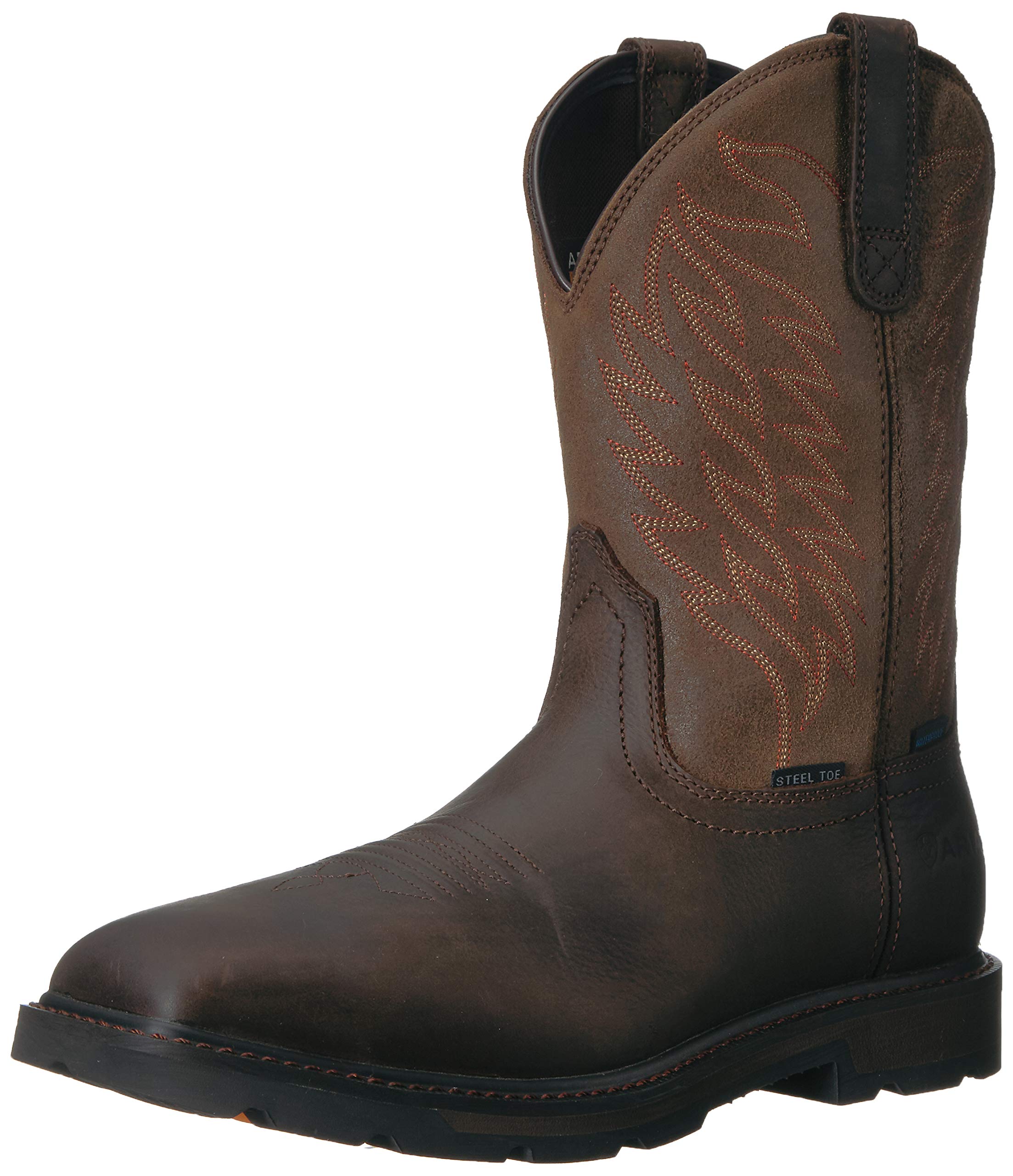 ARIATAriat Men's Groundbreaker Wide Square Toe Steel Toe Work Boot
