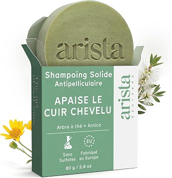 Arista ayurveda Shampoing Solide Purifiant & Anti-Pelliculaire Tea Tree & Neem (80 g)