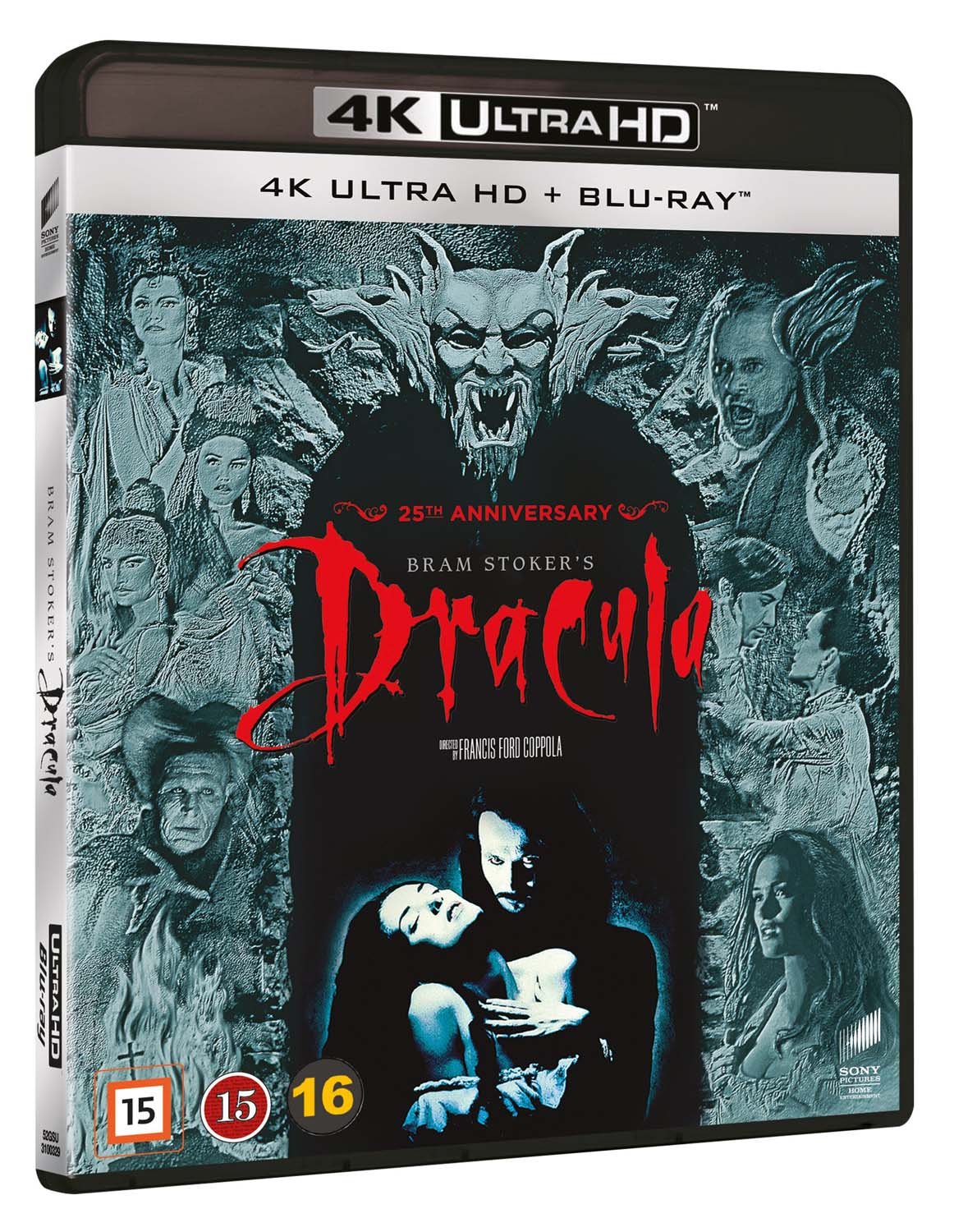 Dracula 4K Ultra-HD edición combo de doble disco con detalles visuales hiperrealistas
