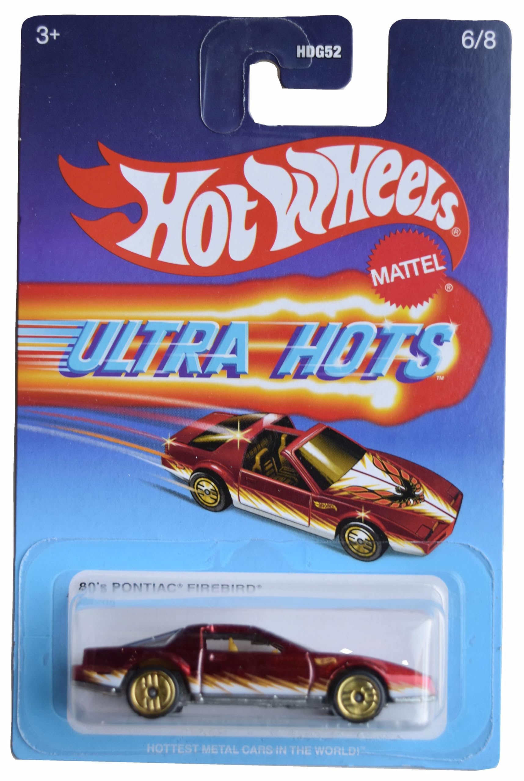 Amazon.com: Hot Wheels 80's Pontiac Firebird, Ultra Hots 6/8