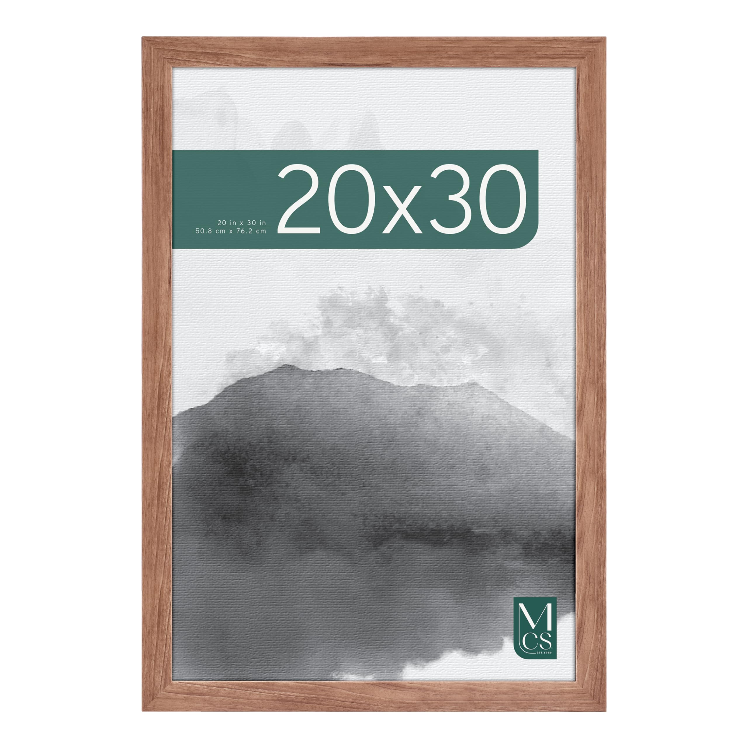 Amazon.com - MCS Museum Poster Frame, Medium Oak, 20 x 30 in, Single