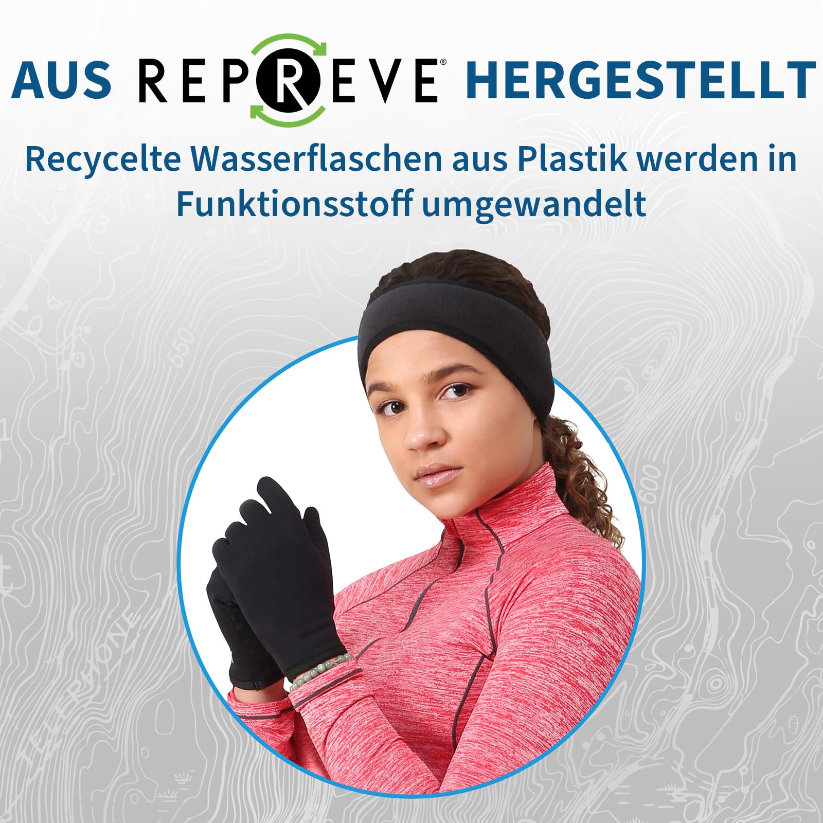 TrailHeads Damen Laufhandschuhe | Touchscreen Handschuhe | Power Winter Running Zubehör