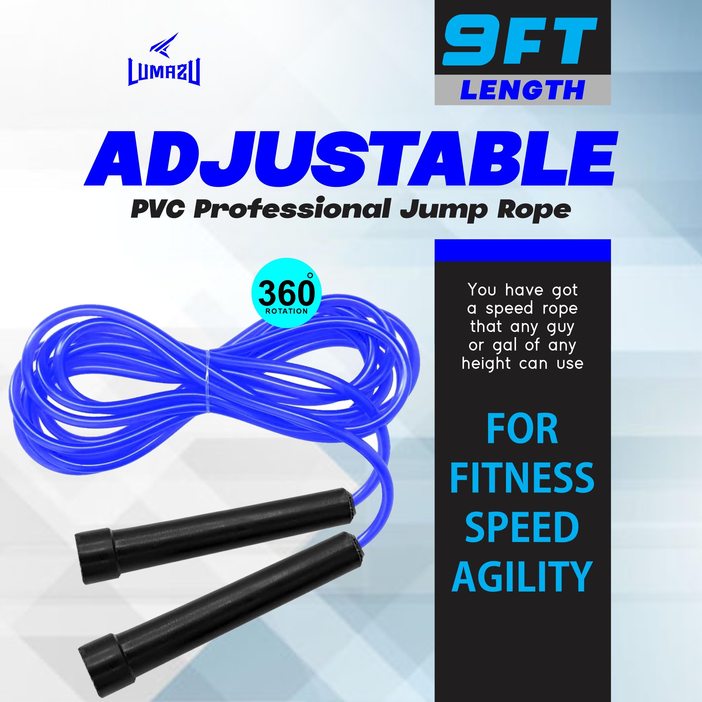 Corde &agrave; Sauter De Vitesse Pour Adultes, &eacute;quipement... - Grandado