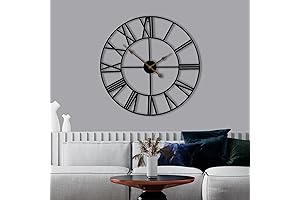 Sorbus Large Wall Clock for Living Room Decor - A Stunning Focal...