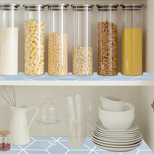 Miniatura 2 de Revestimientos antideslizantes e impermeables para cajones de 12 pulgadas x 20 pies, no adhesivos, revestimientos para armarios de cocina,