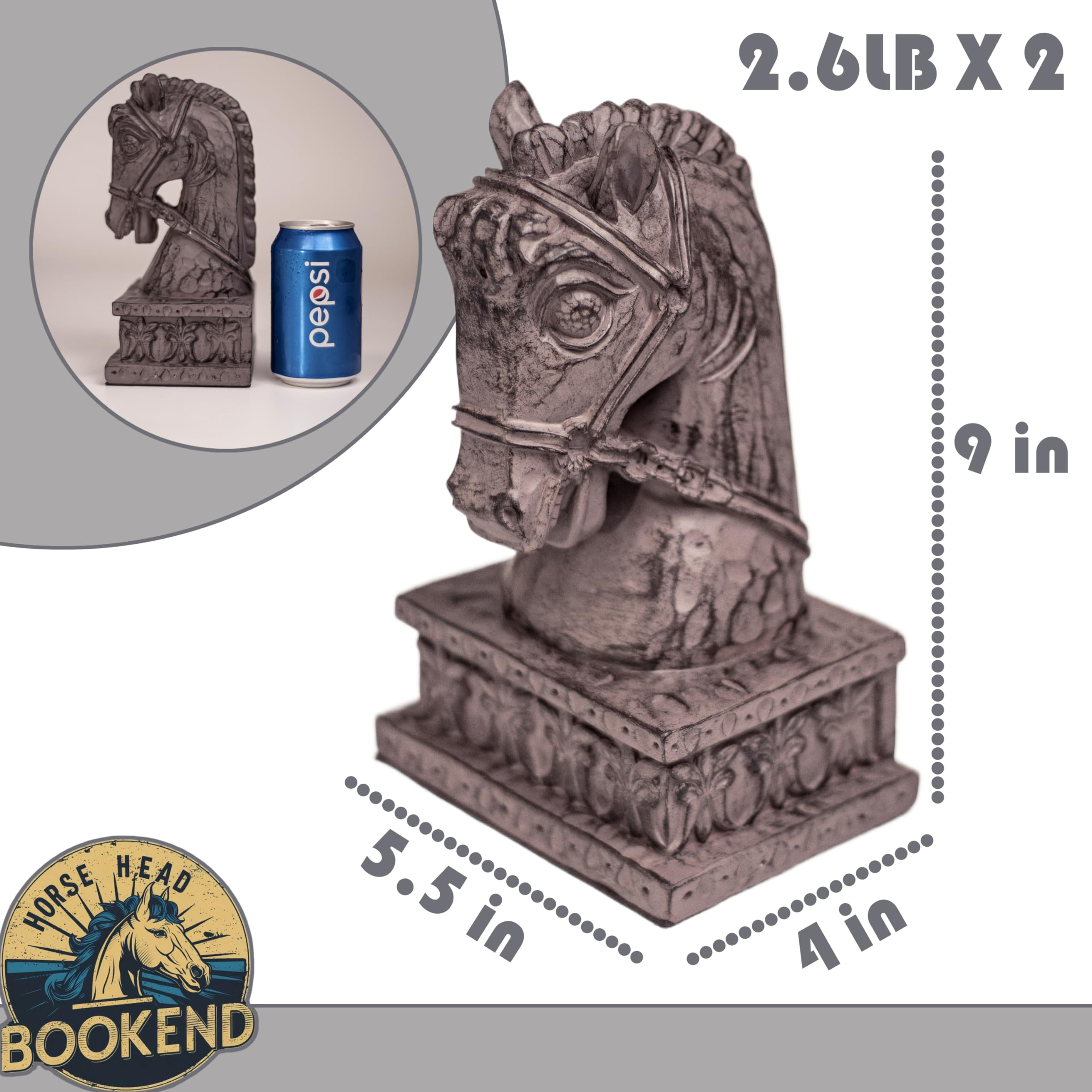 HS Rust Cast Iron Nautical Anchor Bell