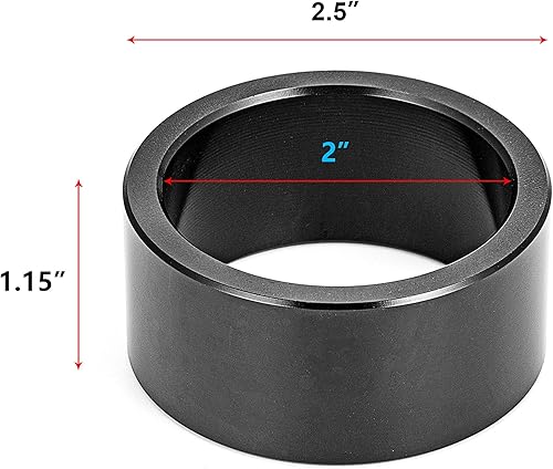 Miniatura 2 de WeiSen Suspensión delantera y trasera de 2 pulgadas, kit espaciador de elevación compatible con Can-Am Outlander MAX 10001000R y 400500570650