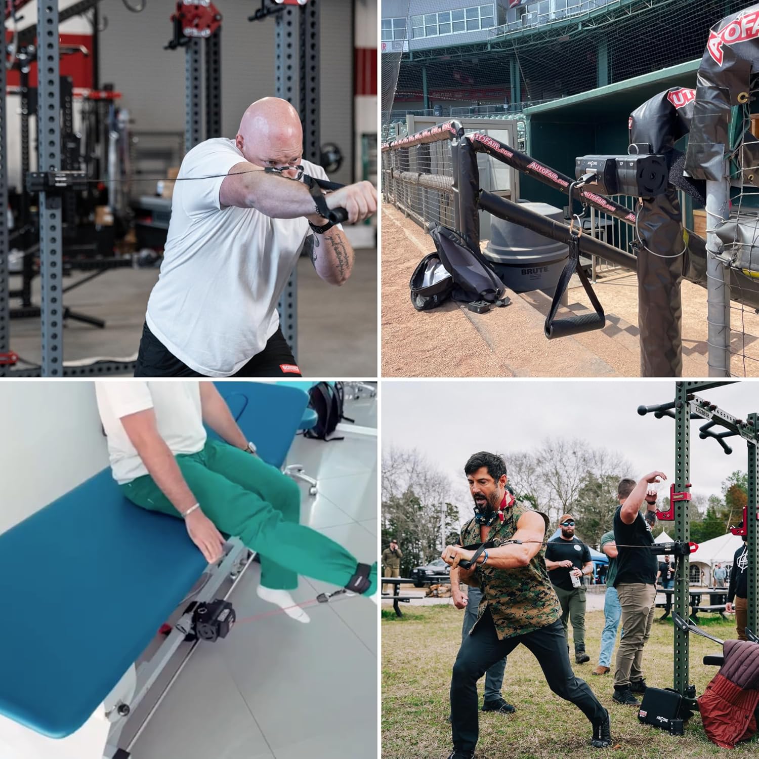 Ancore Pro: Home Gym Cable Machine | Portable Workout System for Strength Training | Comes with Mount for a Squat Rack or Pole | Full-Body Workout | Used by 100+ Pro Teams - Image 7