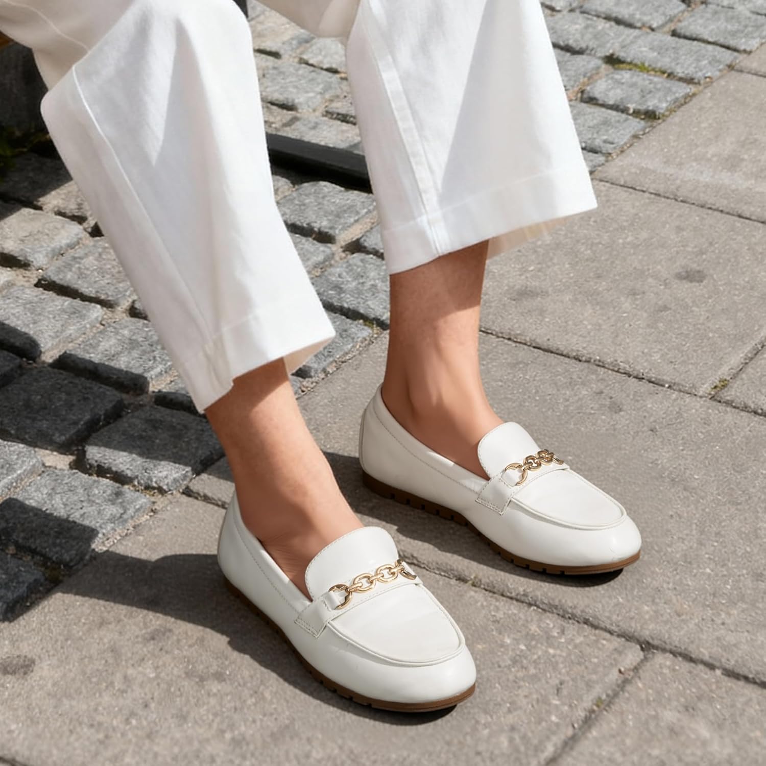 DREAM PAIRS Loafers for Women Casual Comfortable Slip On Flat Shoes Lightweight Leisure Work Shoes Comfort Walking Shoes - Image 3