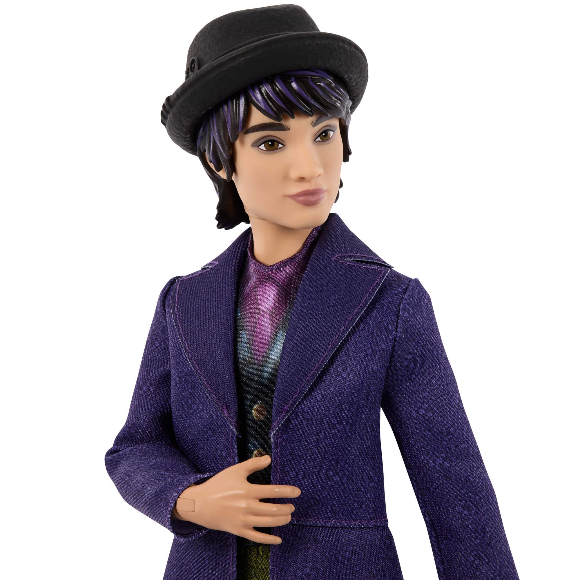 Mattel Disney Descendants: Wicked Wonderland Red und Max Modepuppen | Set mit 2 Modepuppen Red und Max mit ausziehbaren Outfits, Katze als Freund und Taschenuhr Zubehör, JMP50