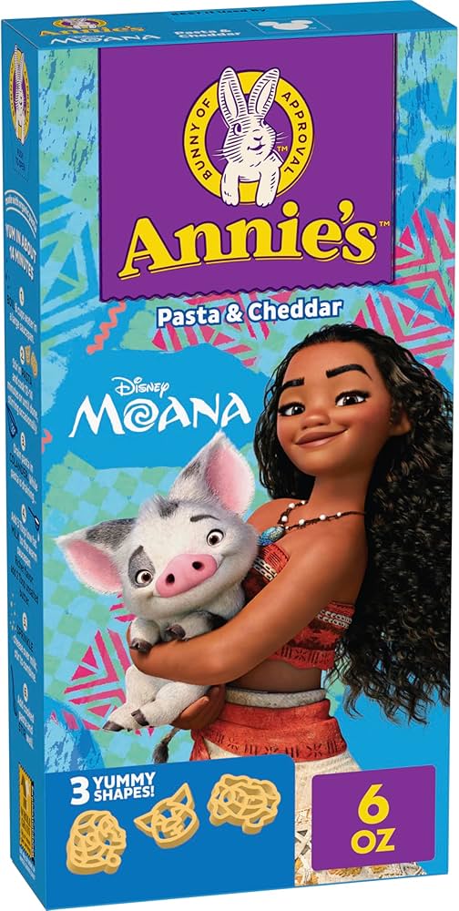 Amazon.com : Annie's Disney Moana Pasta and Cheddar Macaroni and