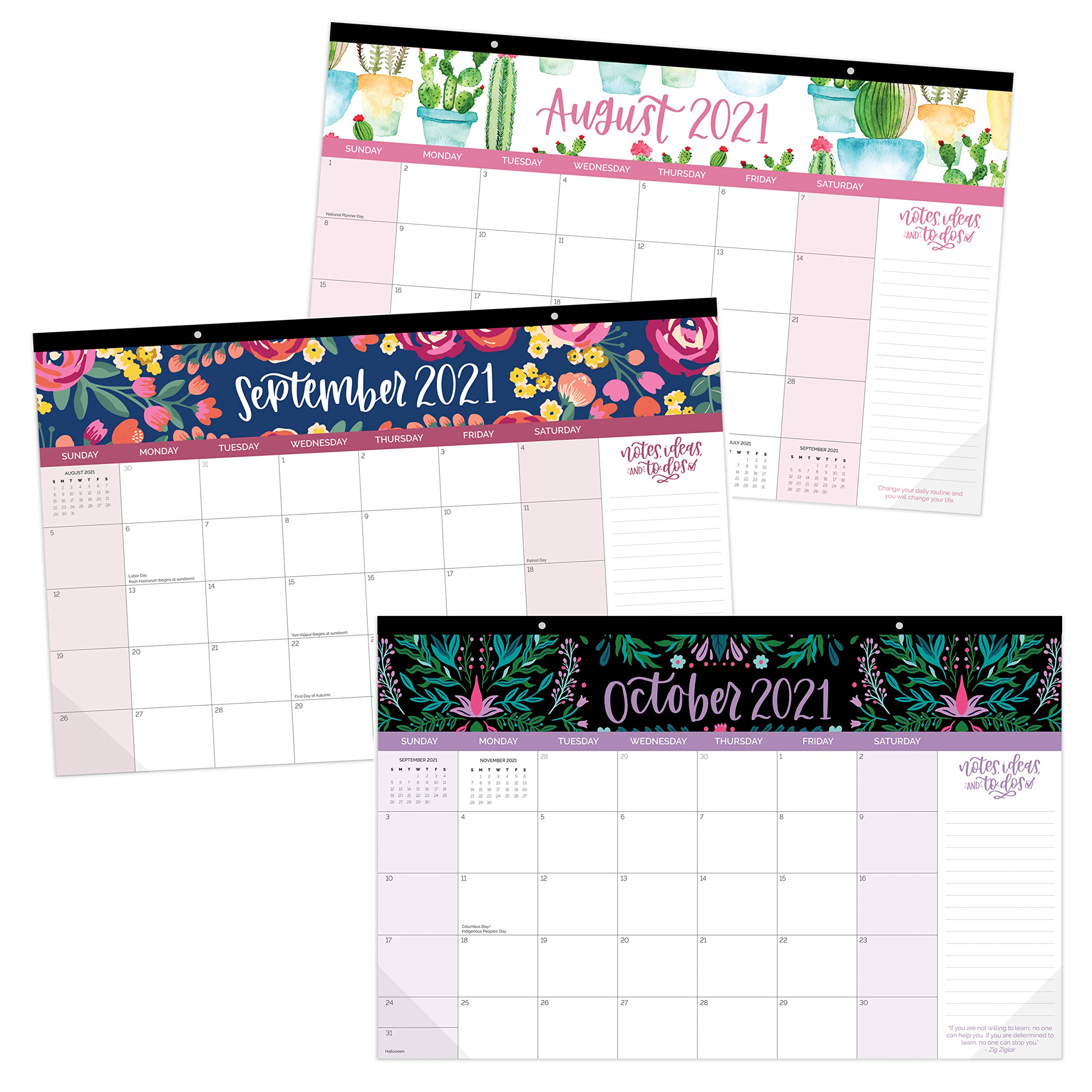 bloom daily planners 20212022 Academic Year Hanging Wall/Desk Monthly