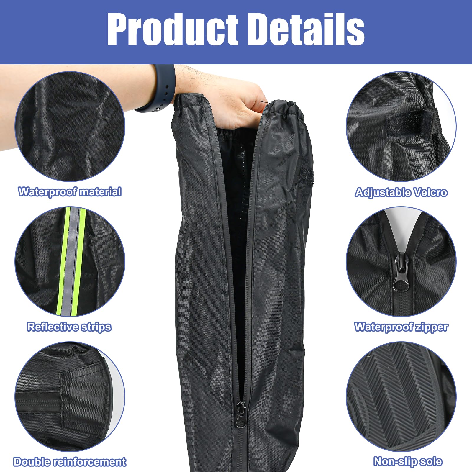 Couvre-chaussures Imperméables Transparents - Lot De 20 Paires - PVC Antidérapant - Taille Unique élastique