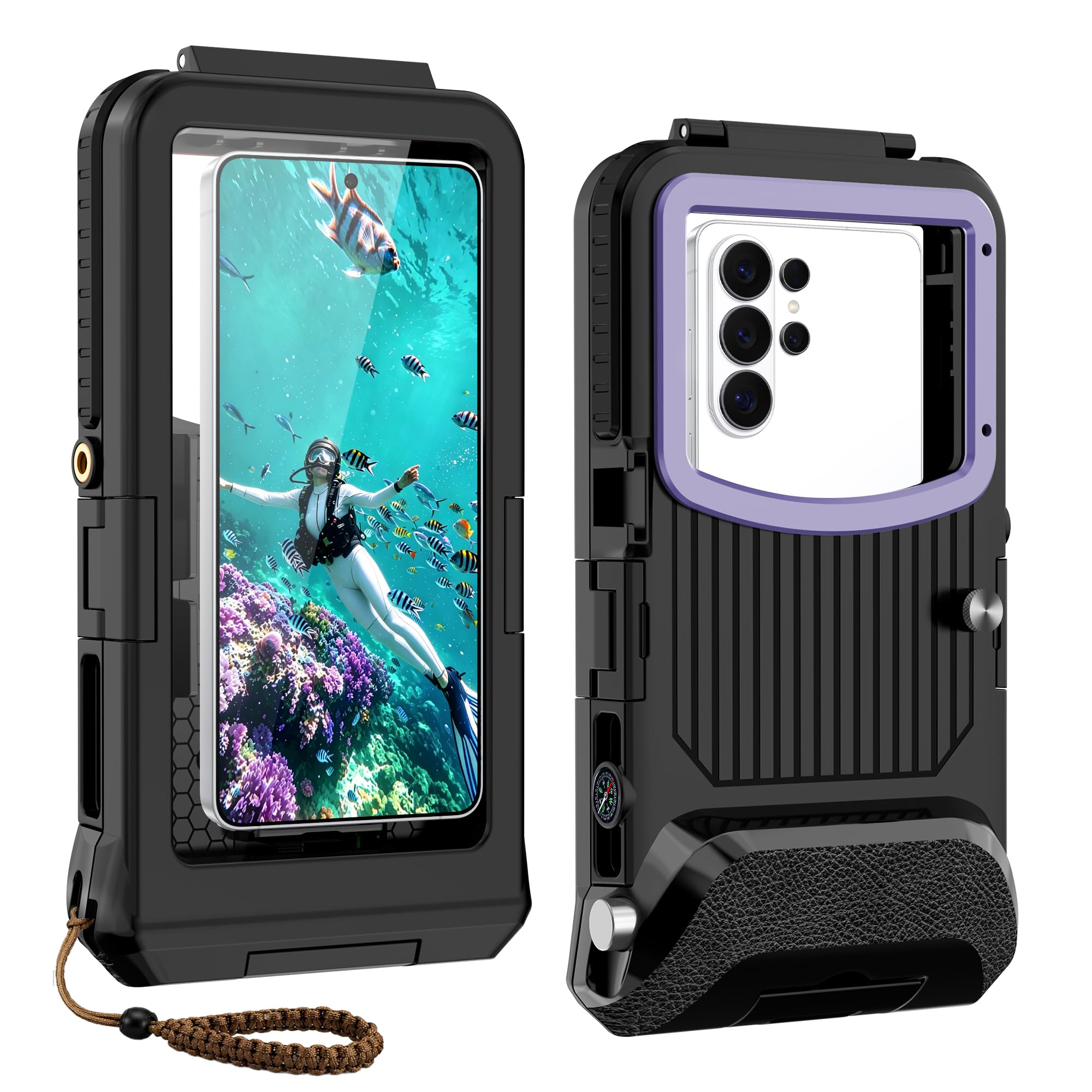 ShellBox Case Custodia rigida impermeabile IP68 per Samsung Galaxy