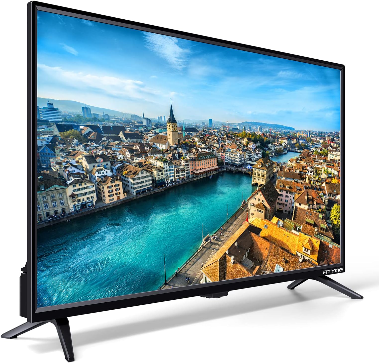 32-inch Class 60Hz 720p HD LED TV Flat Screen 1*USB 3* HDMI 1*VGA ARC Dual Channel 8W Speakers Monitor Television Non-Smart Television 320GM5HD