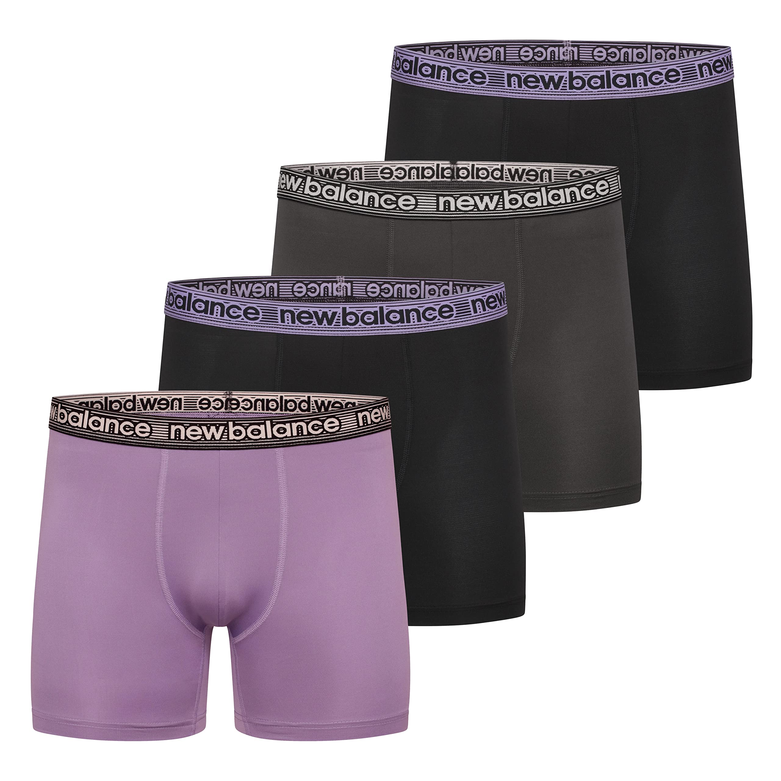 New Balancemens Big And Tall Performance No Fly Boxer