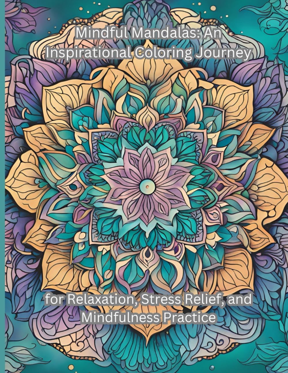 Mindful Mandalas: An Inspirational Coloring journey for Relaxation, Stress Relief, and Mindful Practice