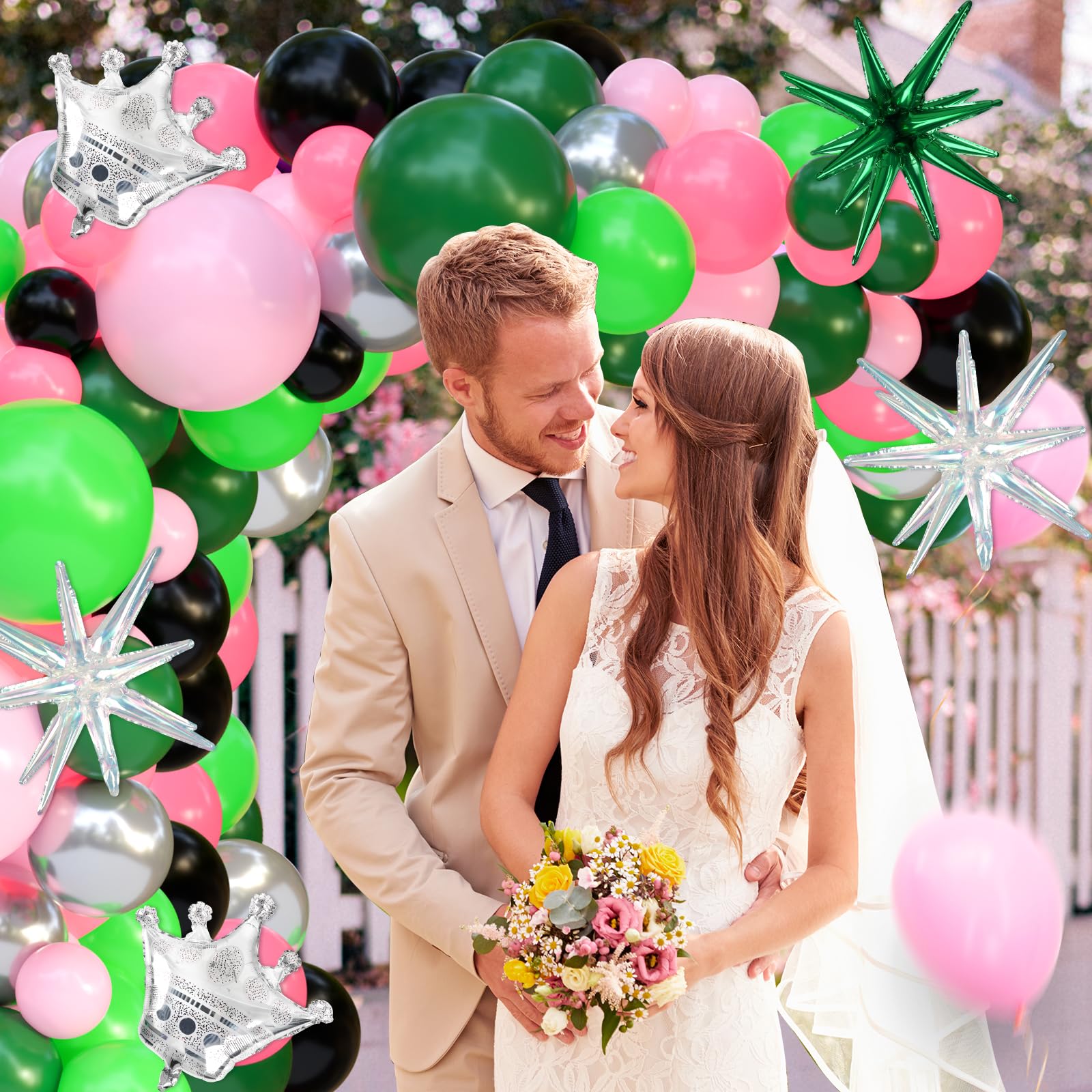 Dusty Green Pink Balloon Garland Arch Kit,Green Blush Peach White Nude Balloons Spring Balloon Arch Kit For Baby Shower Birthday Tea Party Fairy Party Gender Reveal Decorations 458387901659971623