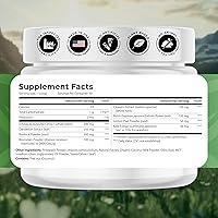 Vista 6 de Lymph Go - Suplemento de drenaje linfático para mujeres y hombres, soporte del sistema linfático, con bromelina, equinácea, raíz de bardana, diente