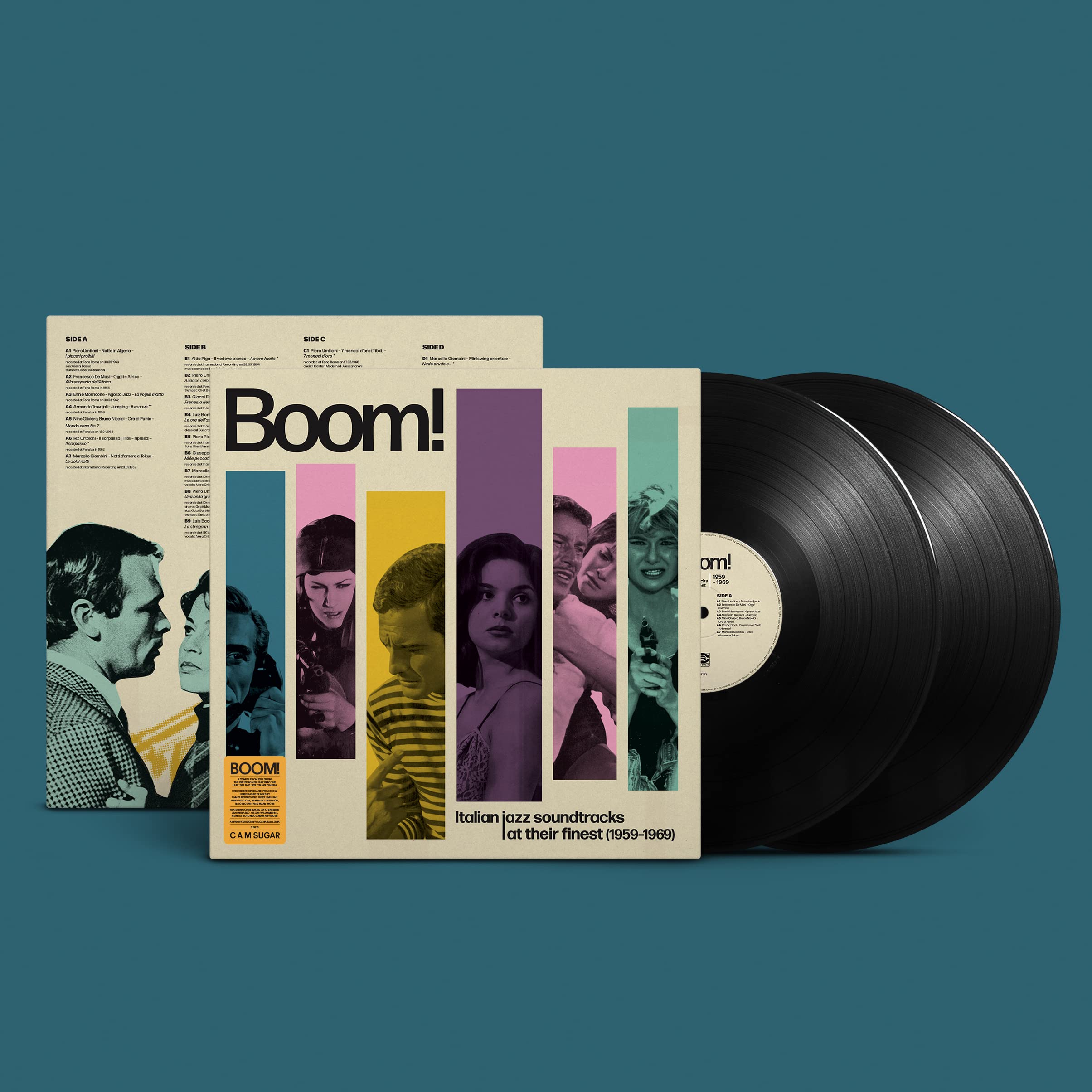 BOOM! Italian jazz soundtracks at their finest (1959-1969)