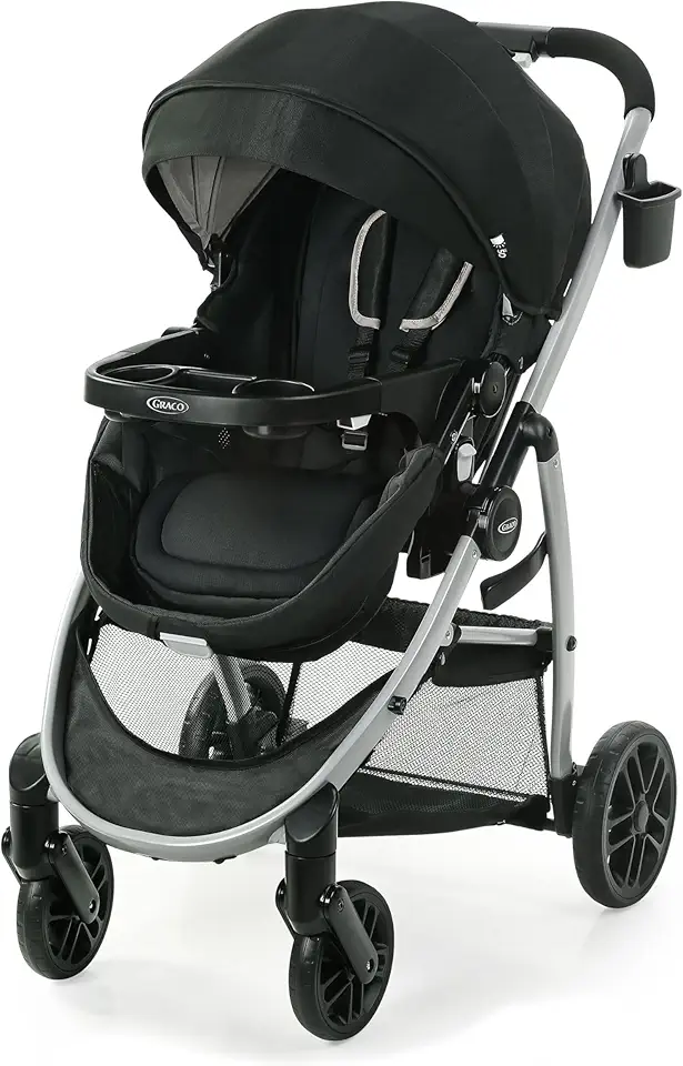 Graco Carrinho de Bebê Modes™ Pramette™ 2 em 1 Reversível, Pierce, Preto
