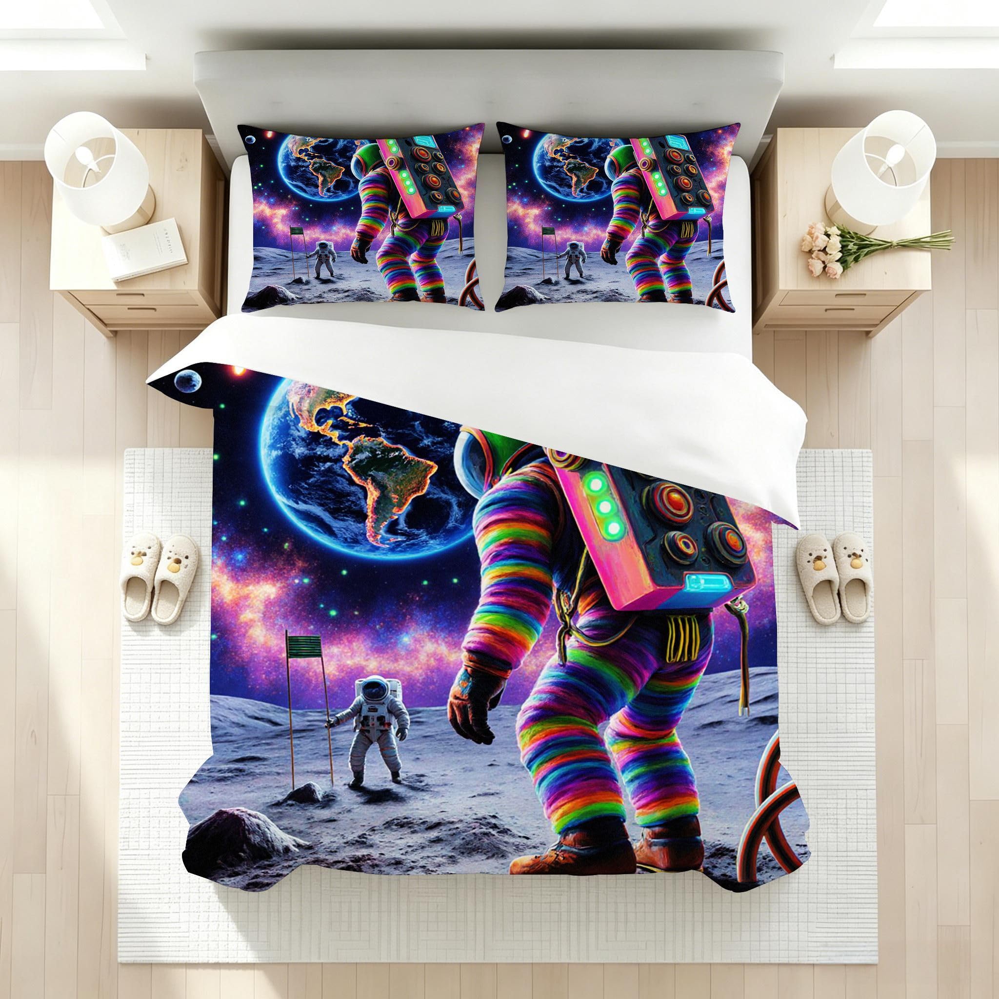 Funda Nórdica Cama 180, 240x260 cm Astronauta, AQ2232