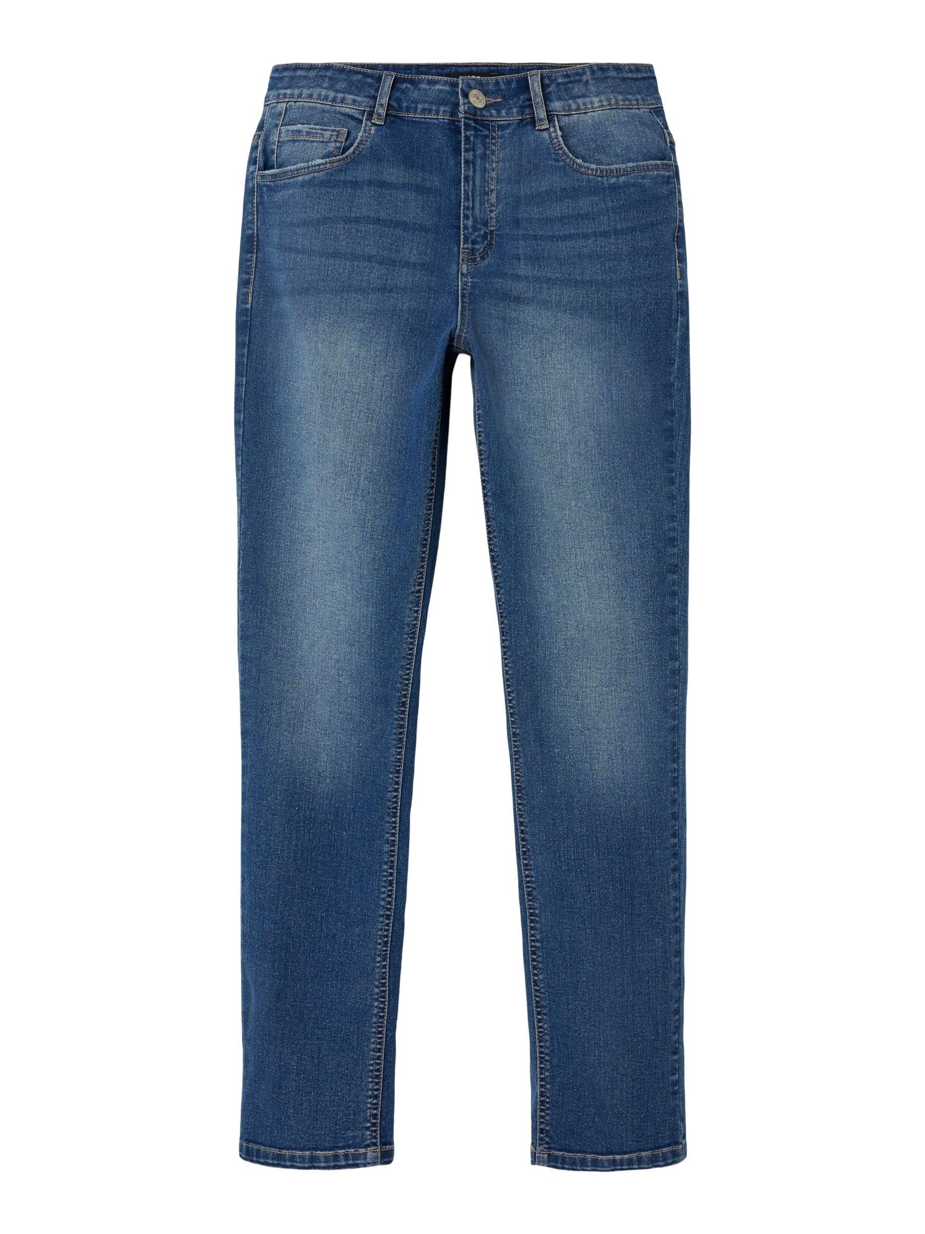 NAME IT Nlmteppe DNM Reg Pant Jeans Dritti Bambini e Ragazzi