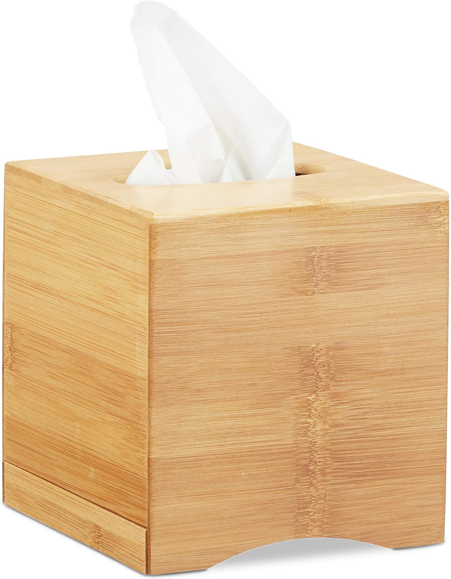 Yamazaki Kosmetiktücherbox Quadratisch - Stilvolle Tissue-Box 13x13cm