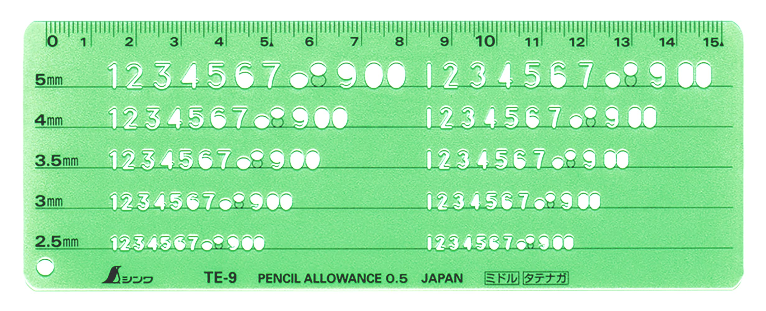 Amazon.co.jp: シンワ測定(Shinwa Sokutei) テンプレート 数字