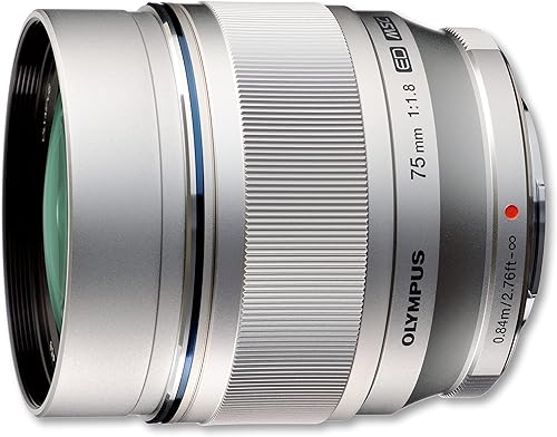 Miniatura 4 de OM SYSTEM OLYMPUS M.Zuiko Digital 2.953 in F1.8 Plata Para Micro Cuatro Tercios Sistema Cámara, Diseño Compacto, Hermoso Bokeh, Brillante