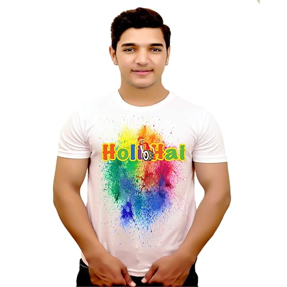 Himshikhar-Fashion || Holi Hai Printed 