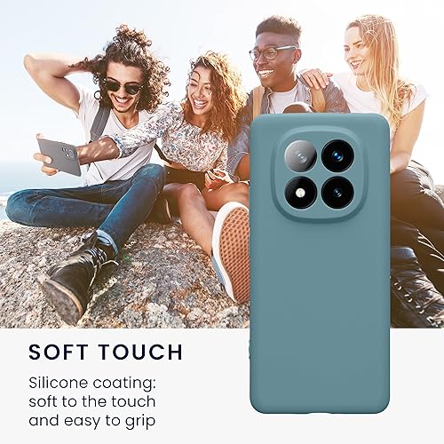 Vista 401 de kwmobile Funda compatible con Xiaomi Redmi Note 11 / Note 11S - Funda protectora de silicona TPU suave y delgada - Azul Báltico Azul (Baltic Blue)