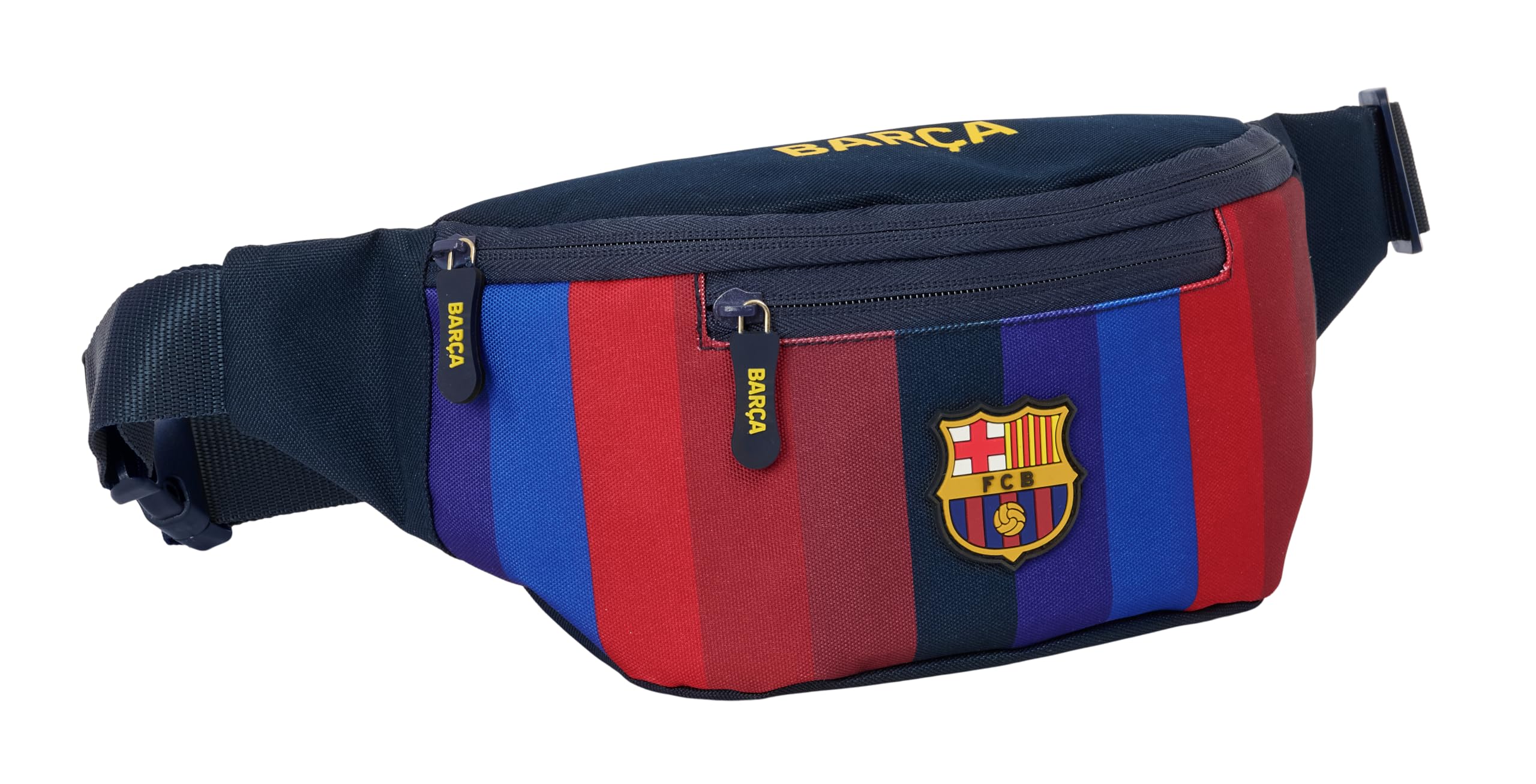 Safta F.C. BARCELONA 1ª EQUIPACIÓN 26/27 - Riñonera con Bolsillo Exterior, Ideal para Jóvenes y Niños de Diferentes Edades, Cómoda y Versátil, Calidad y Resistencia, 23x9x12 cm